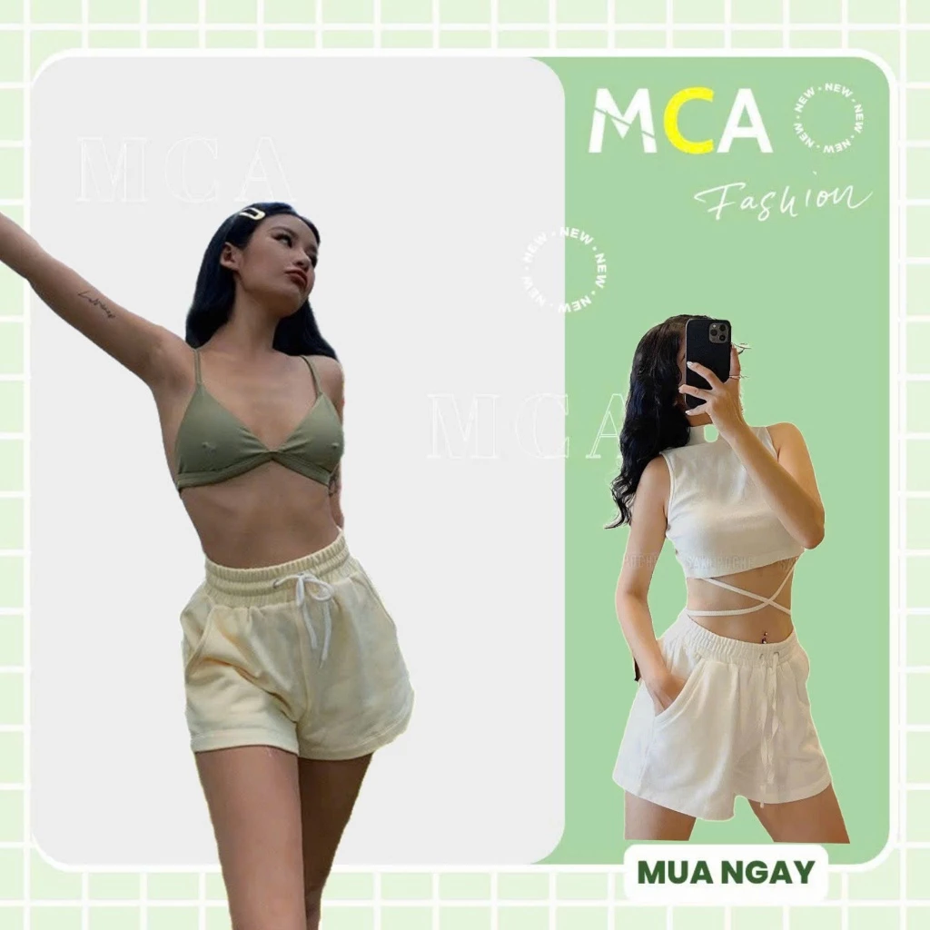 [ Video sp thực tế ] Quần đùi thun ống rộng MCA Lưng thun co giãn, phong cách năng động Q076