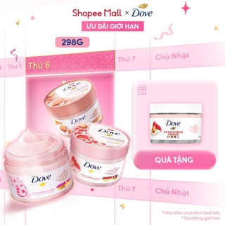 [CHÍNH HÃNG ĐỘC QUYỀN] Smoothie Tẩy Tế Bào Chết Body Dove Chăm Da Sáng Mịn 298g