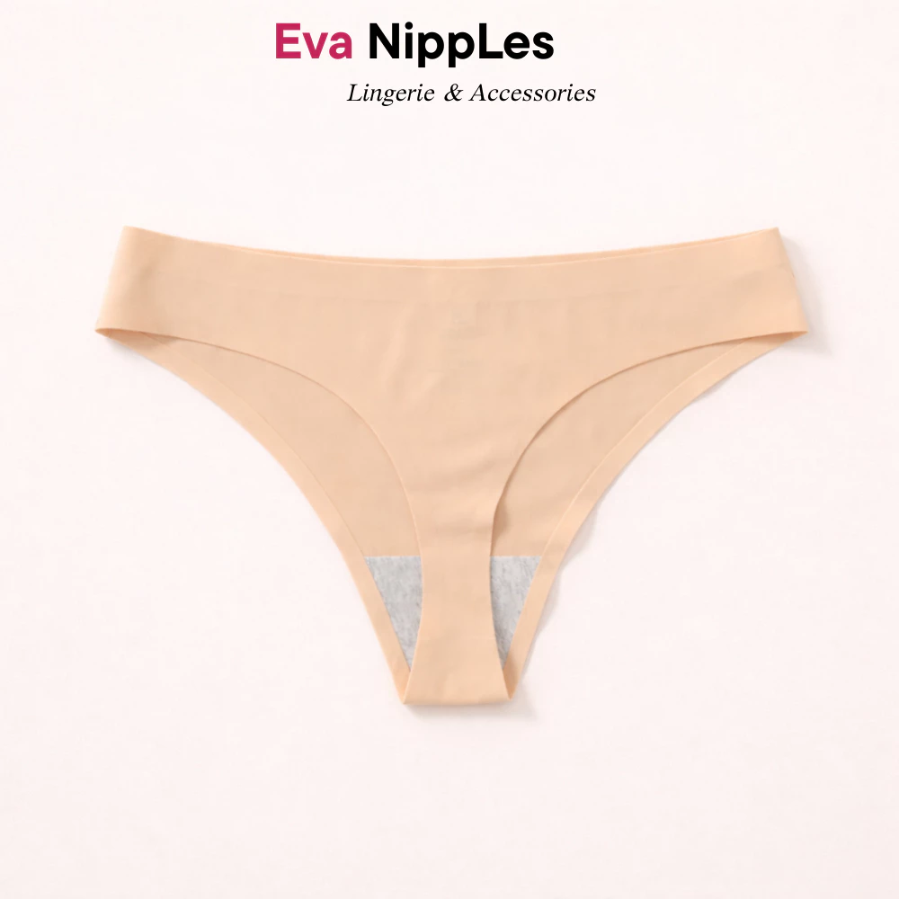 Quần Lọt Khe Nữ EVA NIPPLES Không Đường May Su Đúc Gợi Cảm Quyến Rũ Sexy - Q009