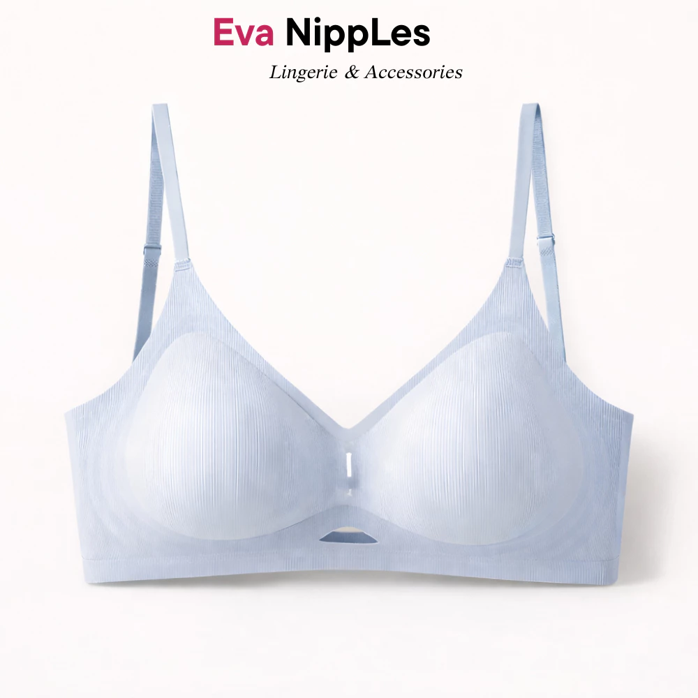 Áo Ngưc Su Không Gọng Đệm Dày 4cm Nâng Ngực Tạo Khe Hở Lưng U Gợi Cảm EvaBra 9736