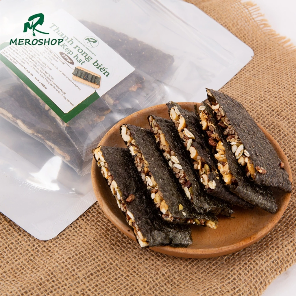 250Gr Rong Biển Kẹp hạt. Có hồ sơ công bố đầy đủ