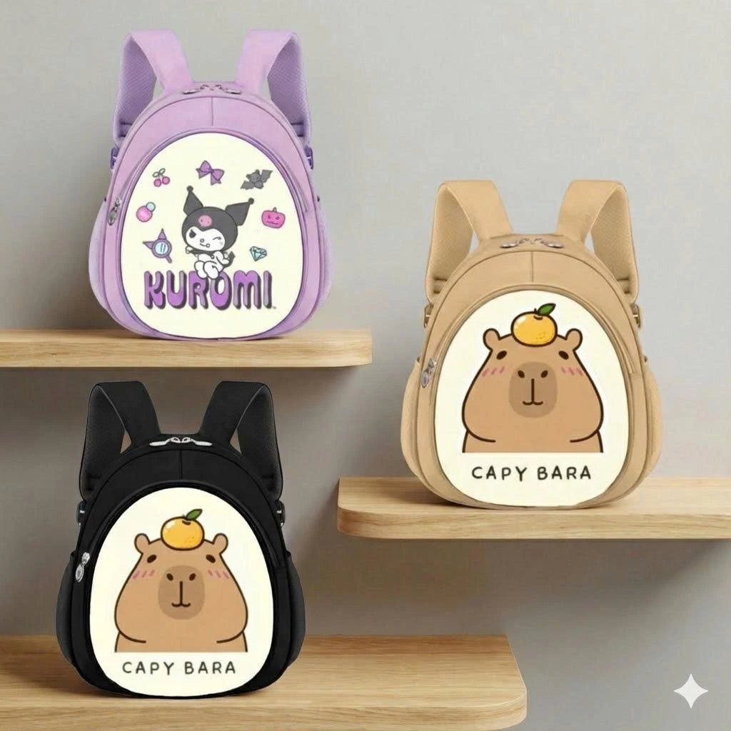 Balo cho bé mầm non mẫu giáo ừ 2 đến 5 tuổi chống thấm nước và va đập nhiều nhân vật cute