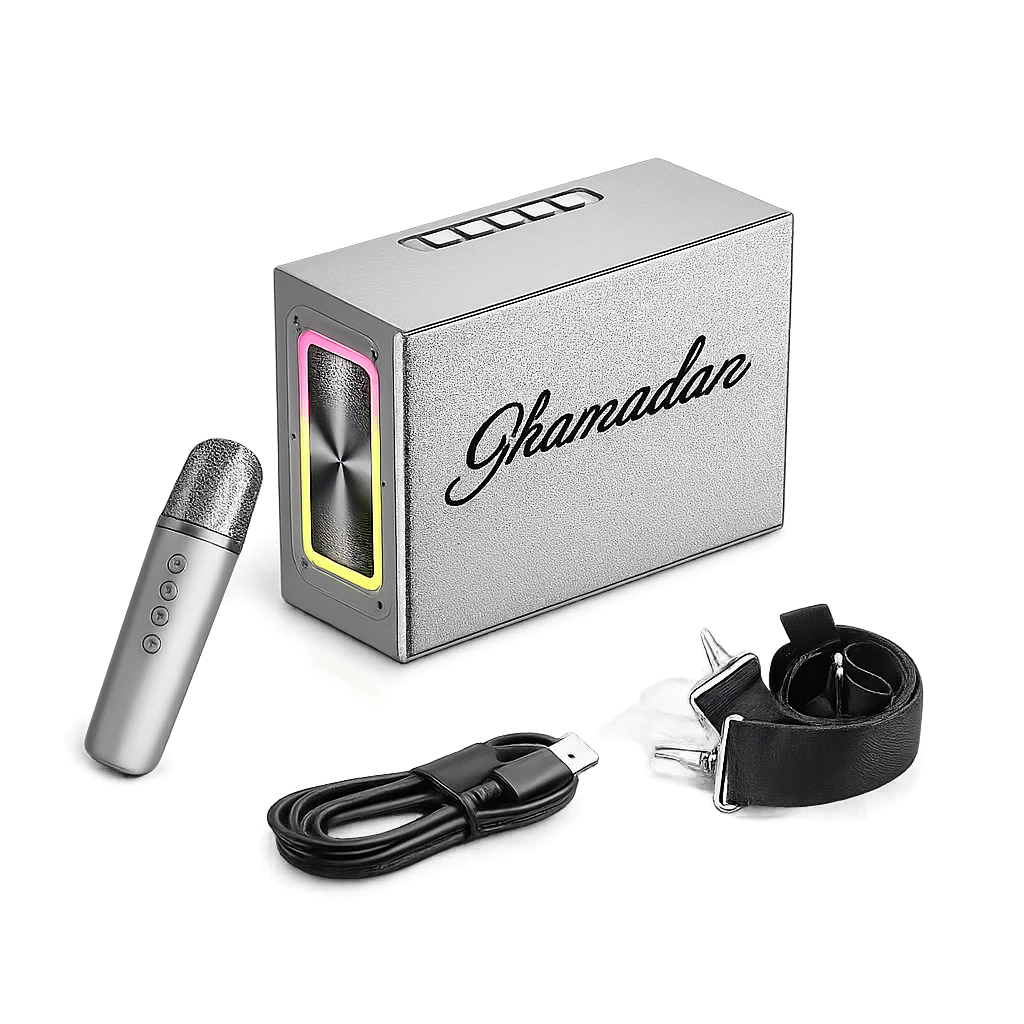 Loa Bluetooth Karaoke T36 xách tay di động không dây Công suất lớn( Kèm 1 mic không dây) - Linkeetech