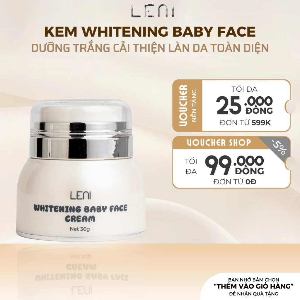 Kem Face LENI Perfecting Cream Cao Cấp Dưỡng Trắng Cải Thiện Da Toàn Diện