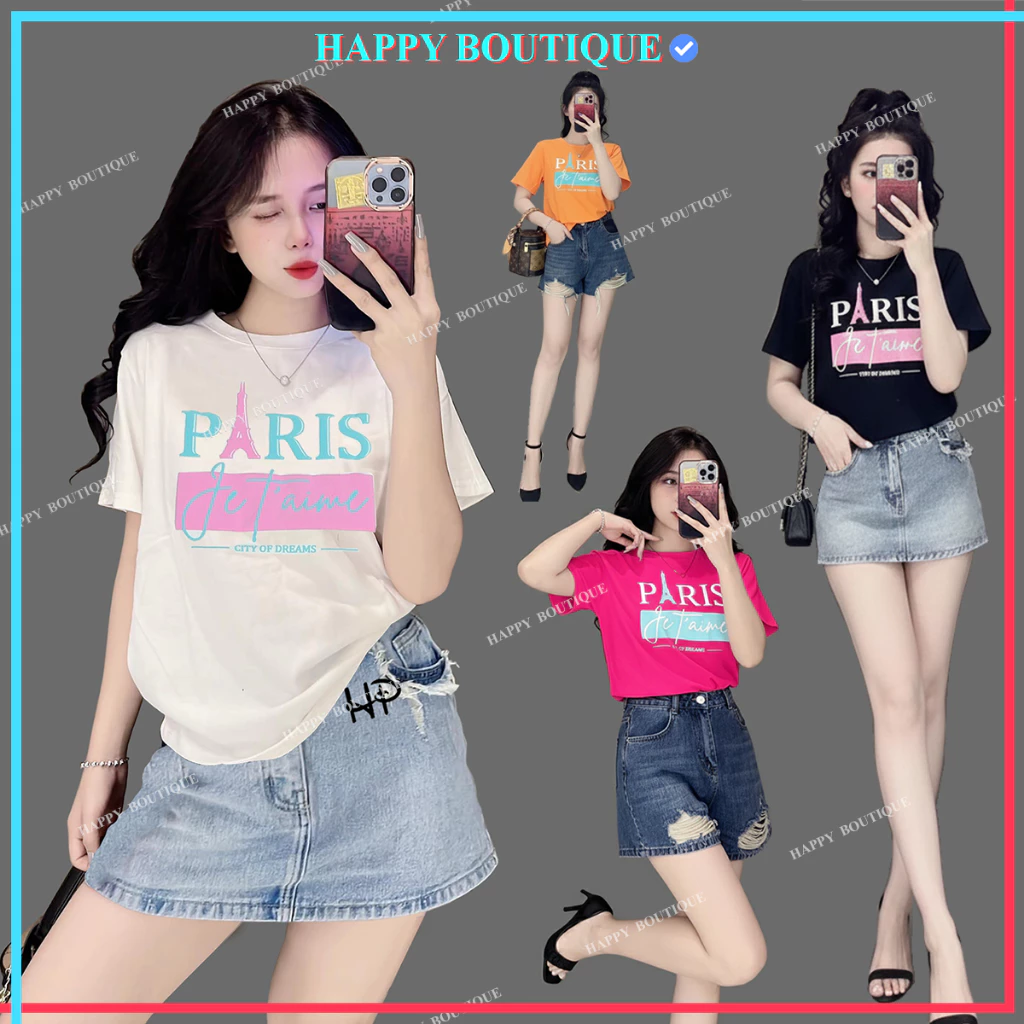 [40~70kg] Áo Thun Thái Nữ Cotton 100 % Mịn Mát  [Mã A11] Phong Cách, Cá Tính, Độc Đáo [PARJS]