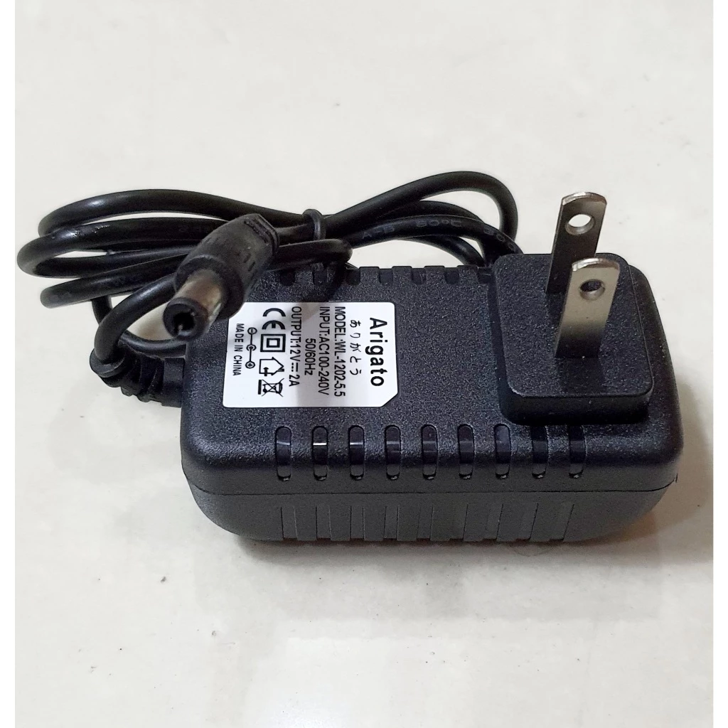 Nguồn điện 12V - 2A có chân cắm jack 5.5mm x 2.5mm dùng cho camera giám sát, modem