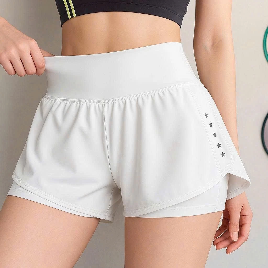 Quần tập đùi 2 lớp QT012