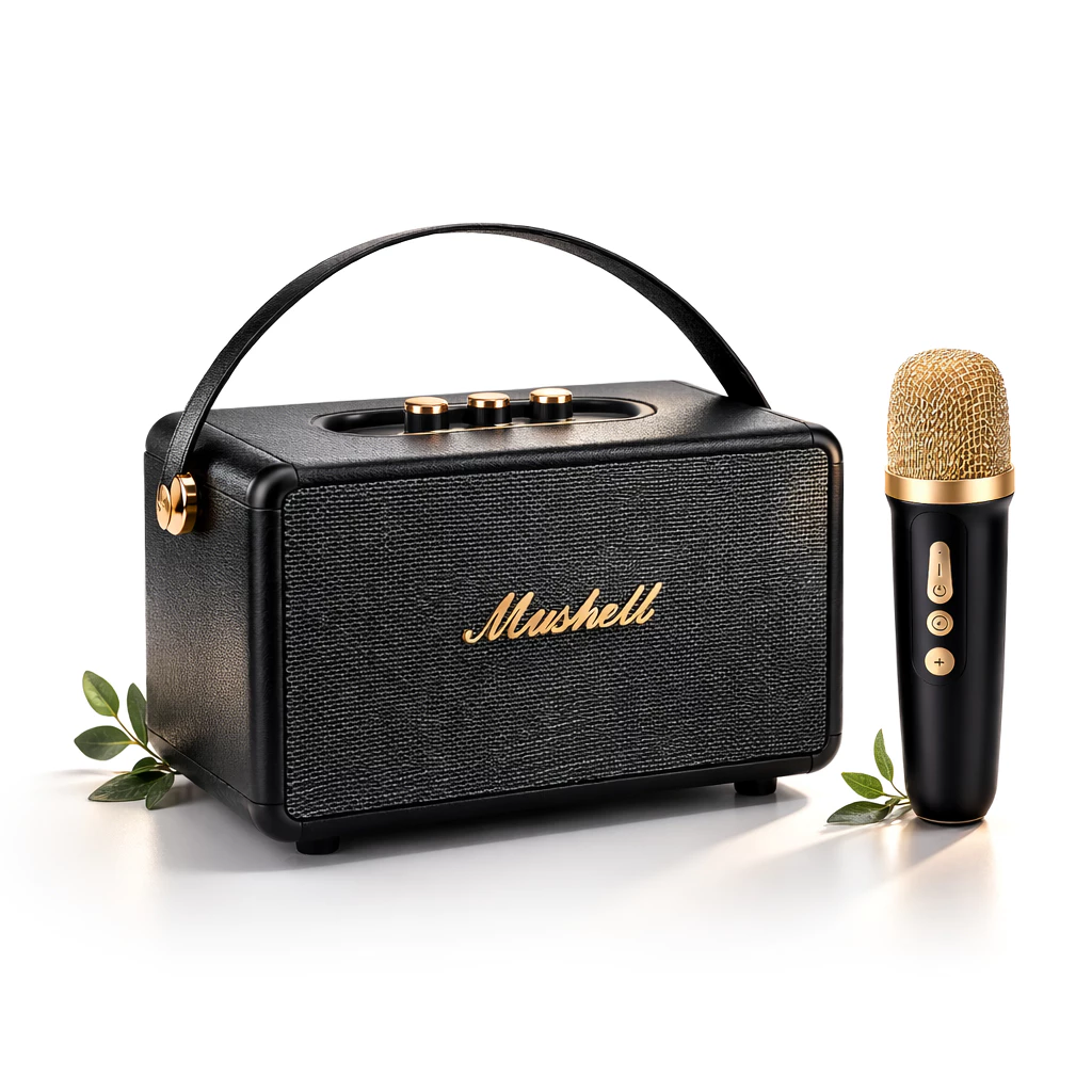 Loa karaoke bluetooth K3 Plus kèm mic không dây hát âm thanh chất lượng cao
