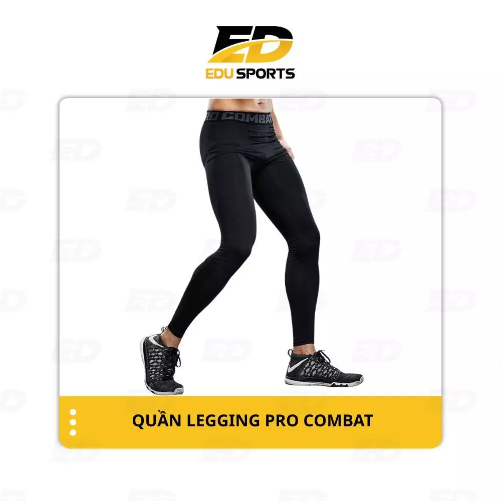 Quần Giữ Nhiệt Nam Combat Pro, Quần LEGGING Nam Giữ Ấm Mặc Bên Trong Cao Cấp QMGN07