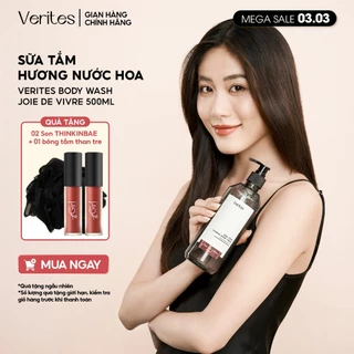[KOL] Sữa tắm hương nước hoa VERITES Body Wash Signature Collection hương Joie de Vivre 500ml