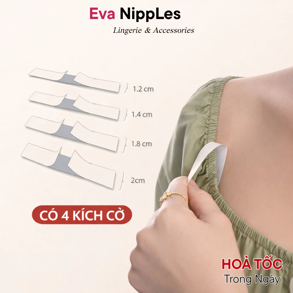 Miếng Dán Eva Bra Cố Định Quần Áo Thời Trang Nam Nữ Định Hình Áo Sơ Mi - 1213