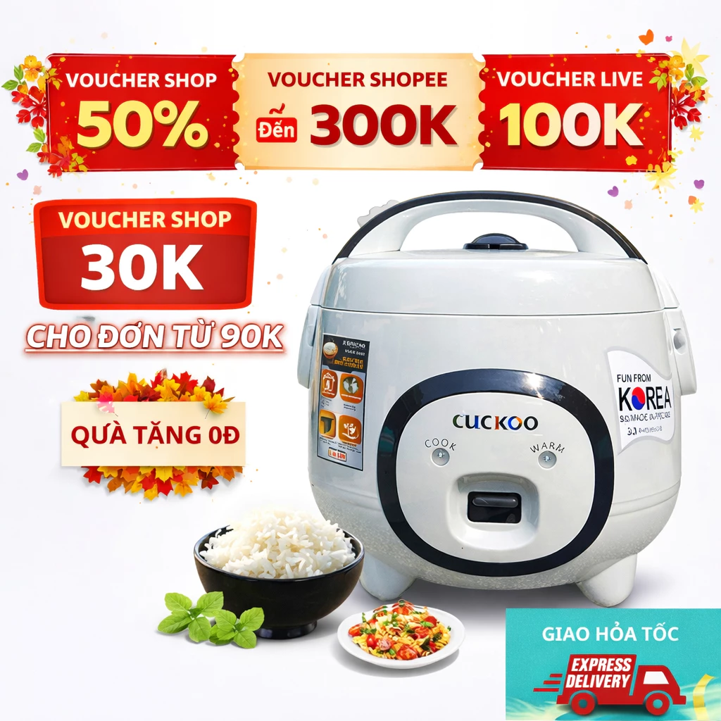 Nồi Cơm Điện CUCKOO CR380 dung tích 1L 1.2L 2.2L , Nồi cơm điện giá rẻ kiểu dáng Con Lợn