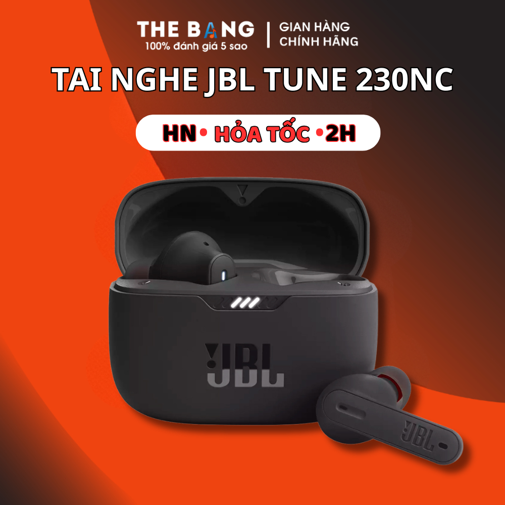 Tai Nghe Bluetooth JBL Tune 230NC - Bass Căng - Pin 40H- Cảm Ứng Chạm, Bảo…