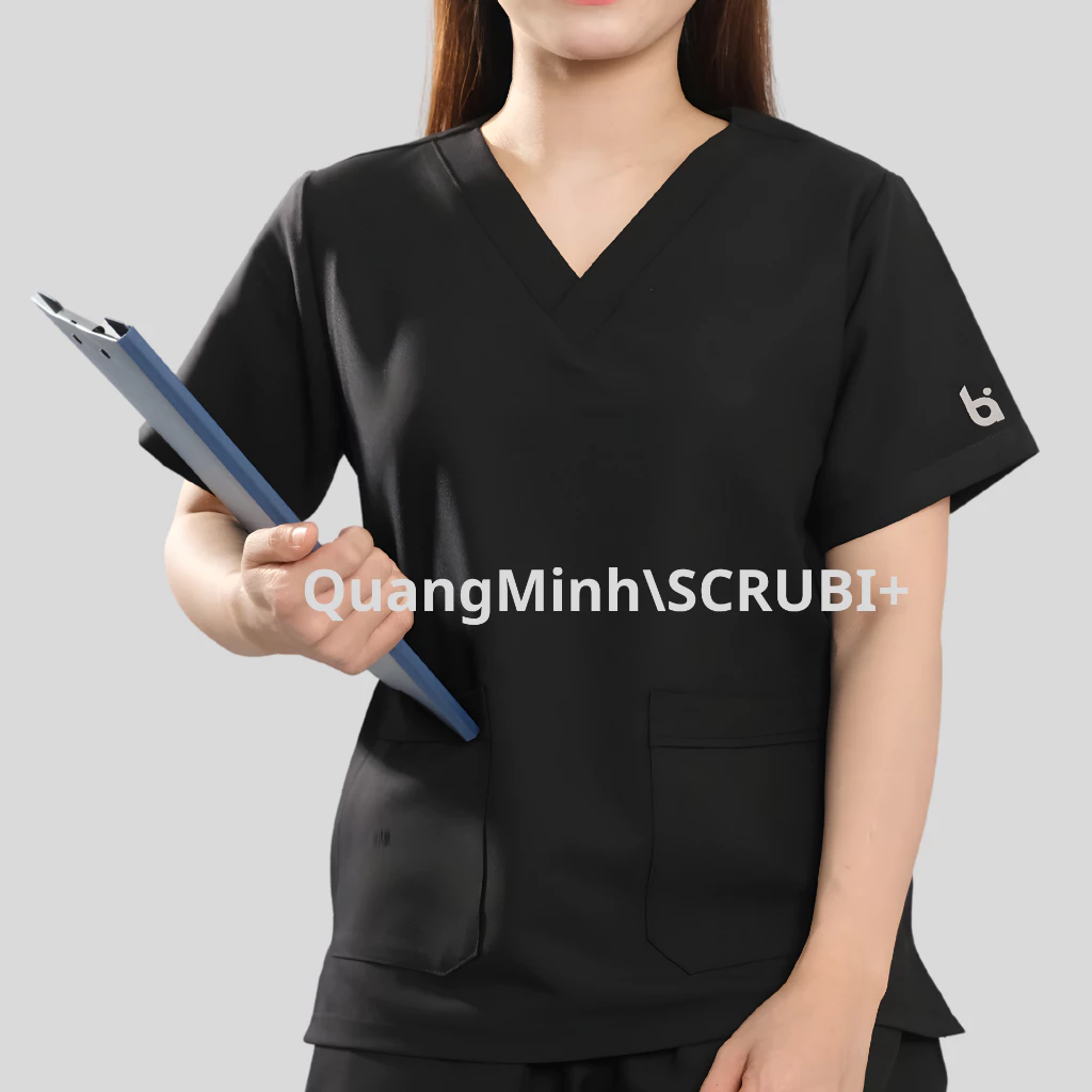 Đồng Phục Scrubs Bác Sĩ, Spa vải Cotton Lạnh Nhiều Màu, Đồng Phục Nhân Viên, Giáo Viên