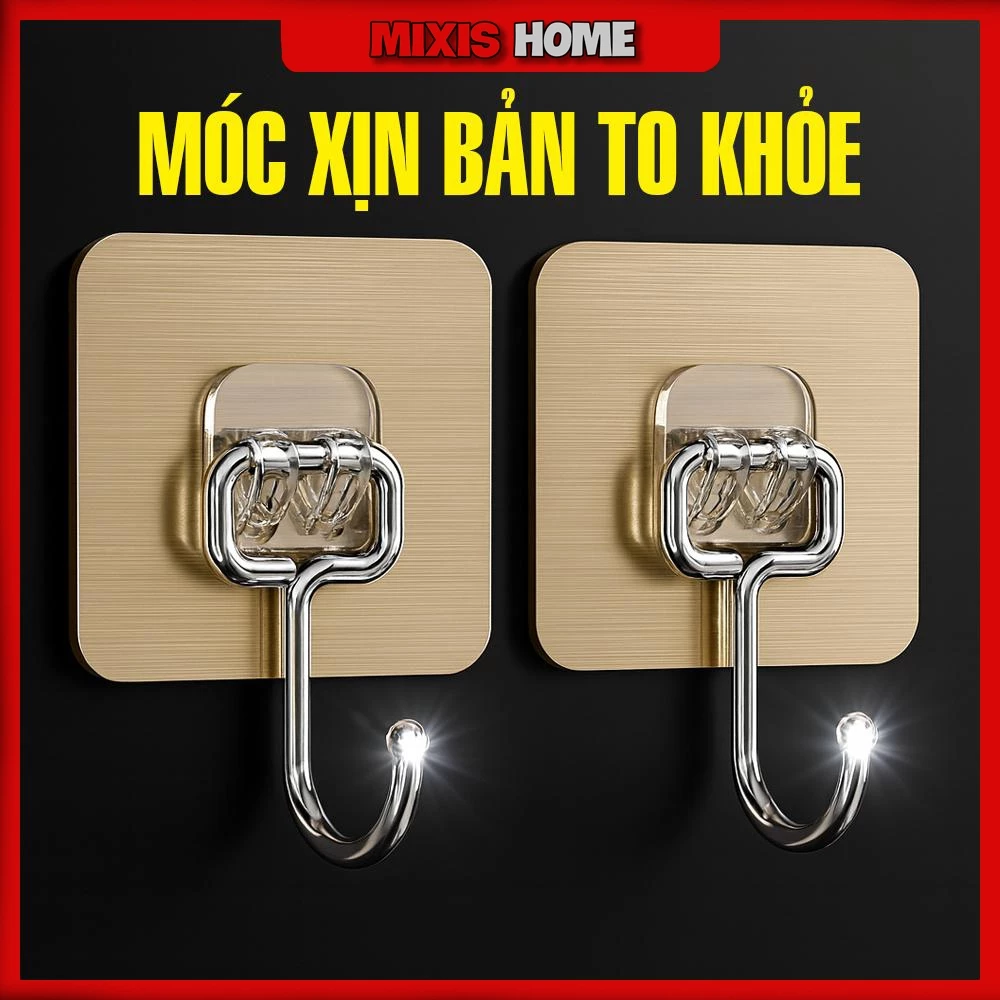 Combo 40 Móc Dán Tường Xịn Siêu Dính Chịu Lực Móc Treo Đồ Tường Dán Siêu Bền Móc Treo Tường Cho Nhà Cửa - GD230