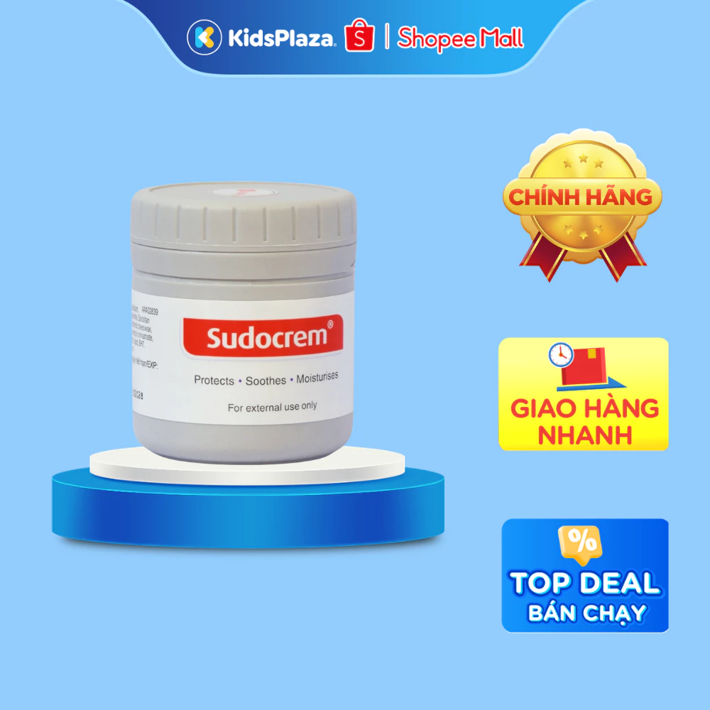 Kem hăm Sudocrem 60g - Dịu da, ngừa hăm