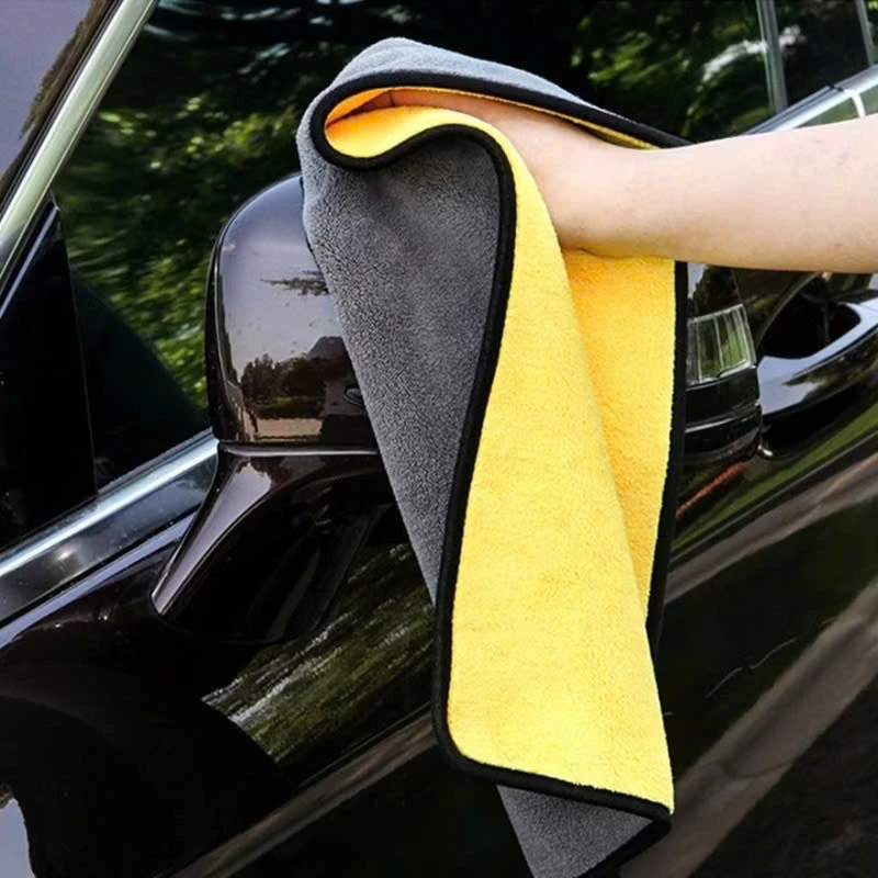 Khăn Lau Đa Năng Cao Cấp 2 Lớp Kích Thước 30x60cm Siêu Thấm Hút, Khăn Lau Ô Tô Tiện Lợi