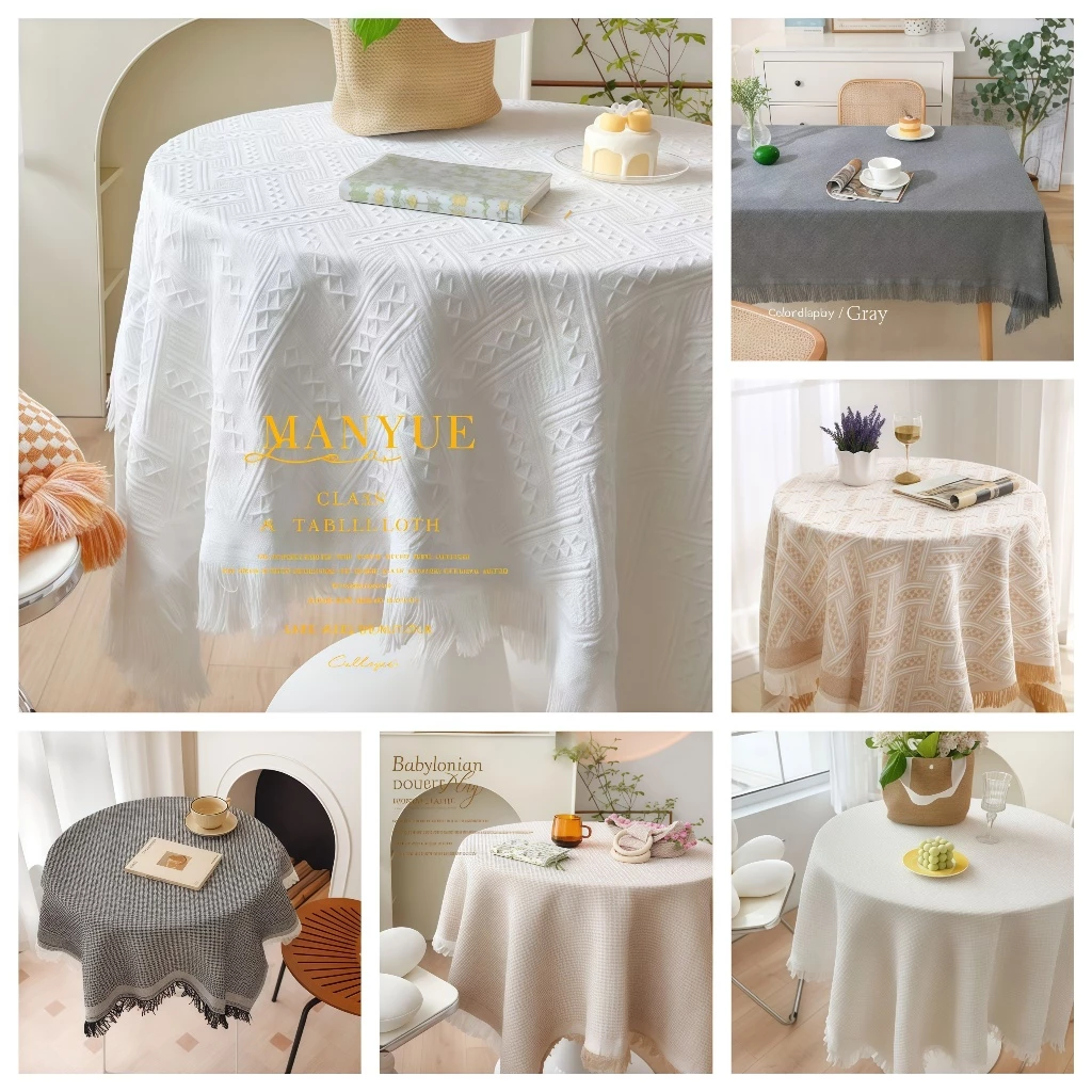Khăn trải bàn caro decor bàn học phòng ăn Chất liệu vải bông để chụp ảnh picnic dã ngoại