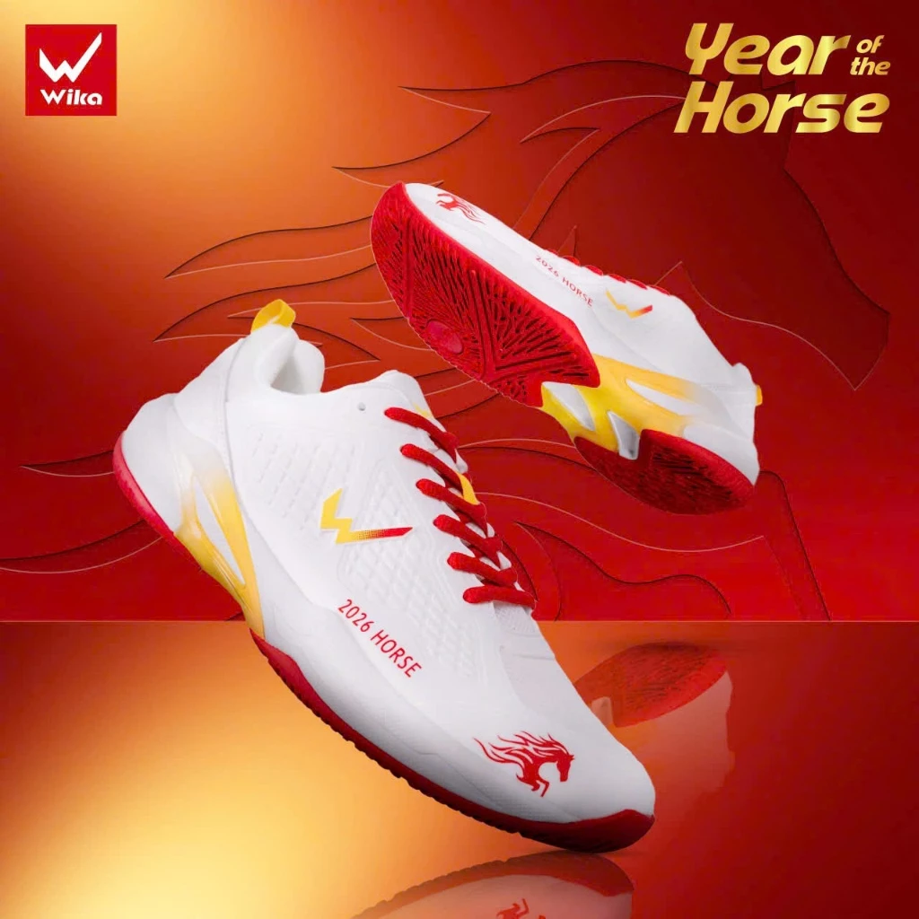 Giày Pickleball Wika YEAR OF THE HORSE Chính Hãng, Siêu Nhẹ - Ôm Chân - Thoáng Khí