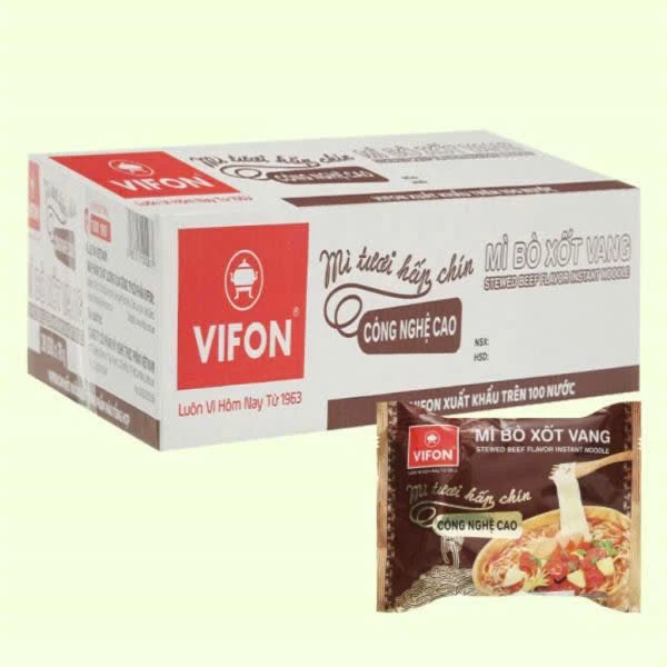 Combo 5 Gói Mì Bò Xốt Vang VIFON 70g - VF150