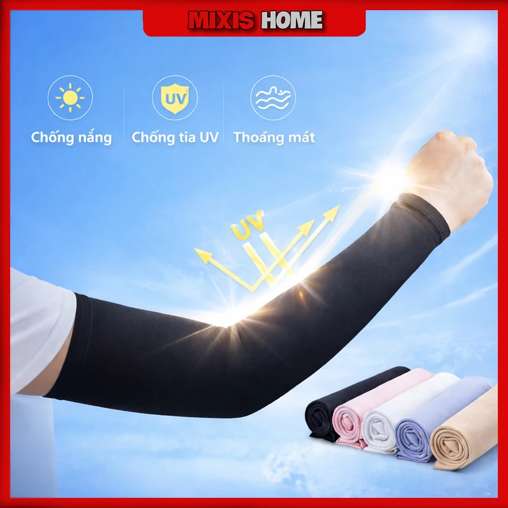 Găng Tay UV Chống Nắng Siêu Mỏng Có Xỏ Ngón Cho Nam Nữ Thoáng Mát Chống Tia UV - GD101