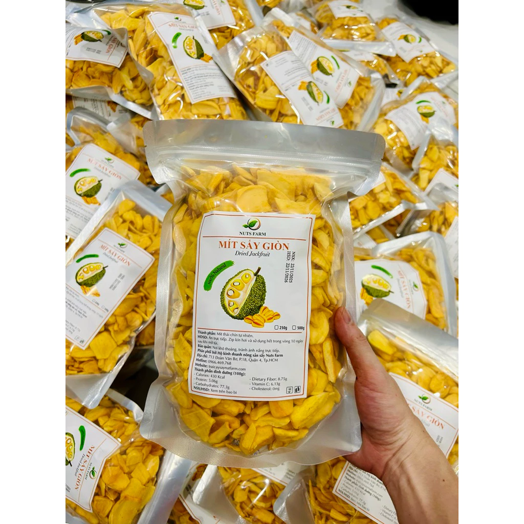 Mít sấy loại VỠ cánh vừa 500g
