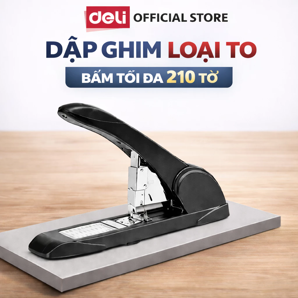 [DELI VPP] Dập Ghim To 60 - 240 tờ Deli Bấm Ghim Giấy Loại To Chuyên Dụng Cho Văn Phòng, Tiệm Photocopy