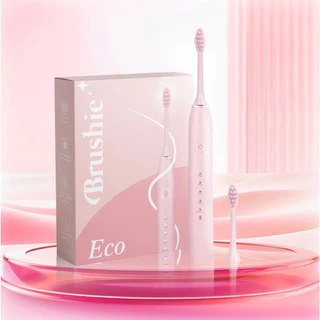 [VHL x Brushie] Bàn chải điện Brushie Eco chính hãng phiên bản tiết kiệm với 5 chế độ làm sạch linh hoạt