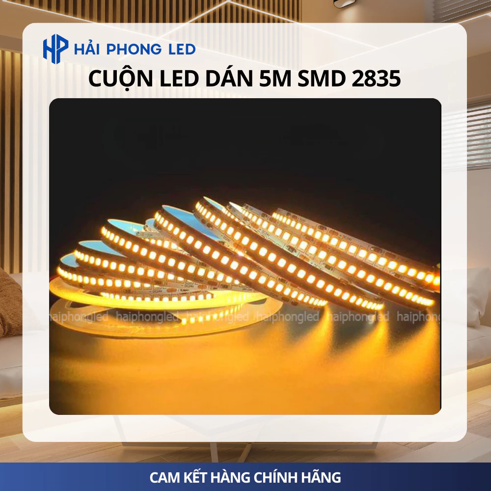 Cuộn led dây dán 5m 12V 240 led/m 180 led/m 120 led/m mặt sau có keo dán trang trí viền tủ nội thất Led cảm biến vẫy tay