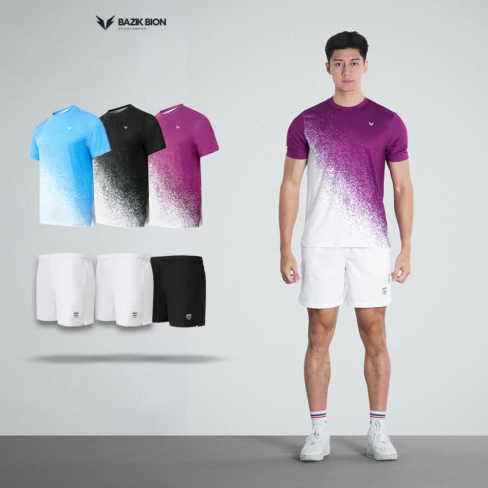 Áo Thể Thao BAZIK Pickleball DRIVE 01 Thấm hút mồ hôi, Nhanh khô, Thoáng khí, Thoải mái vận động - A39