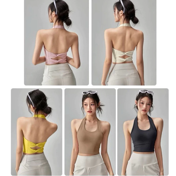 Áo tập gym yoga lưng hở nâng ngực nâng đỡ - Lav Áo Bra Thể Thao
