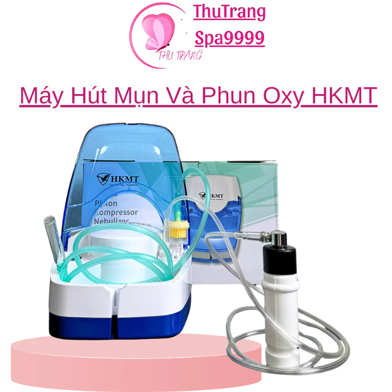 Máy Hút Mụn HKMT Siêu Khỏe Kết Hợp | Phun Oxy Tinh Chất Chuyên Dụng Cho Spa Thẩm Mỹ