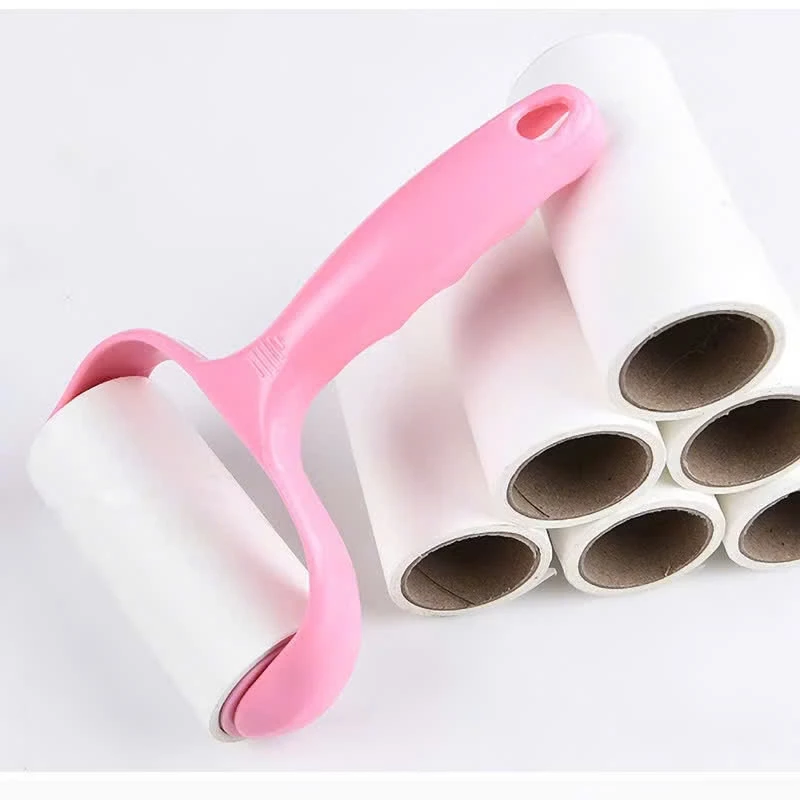 Combo 10 Lõi Lăn Bụi Tặng Kèm 1 Cây Lăn, Cây Lăn Bụi Làm Sạch Quần Áo, Chăn Ga, Đệm Sofa