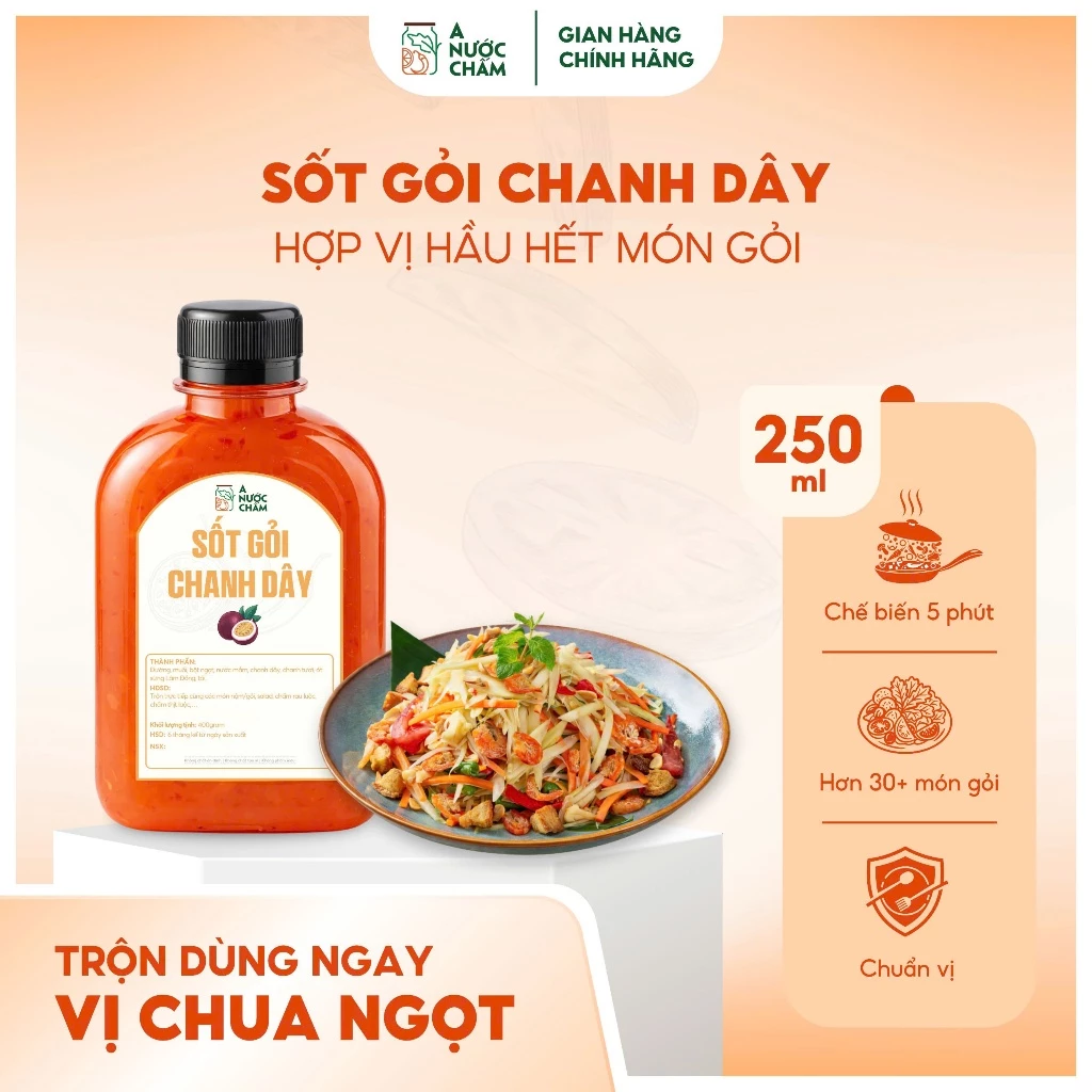 Sốt trộn gỏi, nộm A Nước Chấm-Chấm gỏi ngon