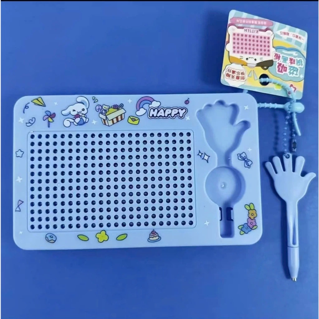 [BẢNG TO HÌNH CHỮ NHẬT]Bảng Vẽ Sanrio + Móc Khóa Bi Thép Đa Năng Quà Tặng Sinh Nhật Cho Bé-MYPHAMHN