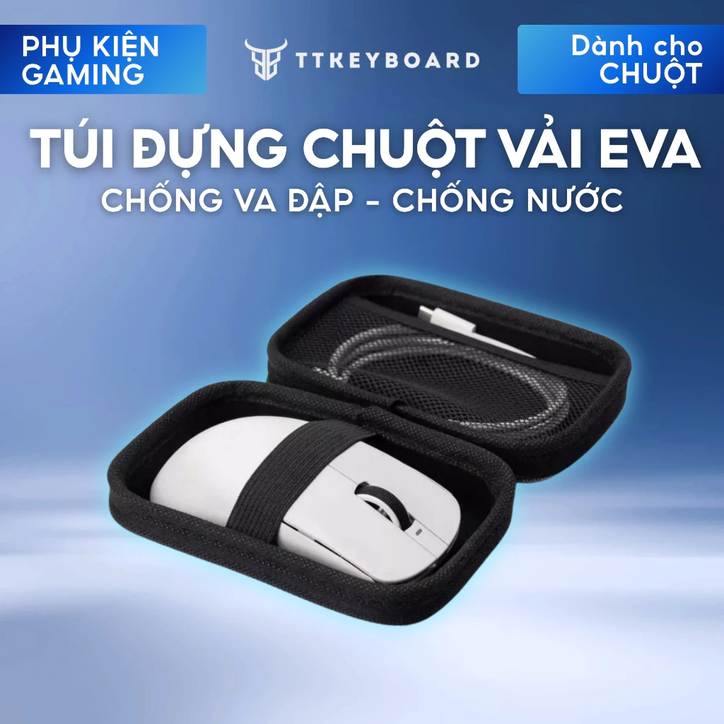 [Hỏa Tốc] Túi Đựng Chuột Vải EVA Dày Cứng Phủ Oxford Chống Va Đập Chống Thấm Nước Dễ Mang Đi
