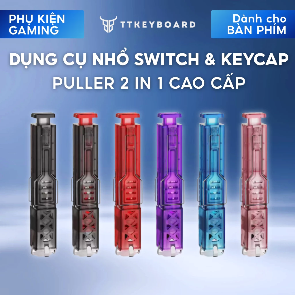 [Hỏa Tốc] Dụng Cụ Cao Cấp Tháo Switch và Keycap 2 Trong 1 Cho Bàn Phím Cơ Siêu Bền