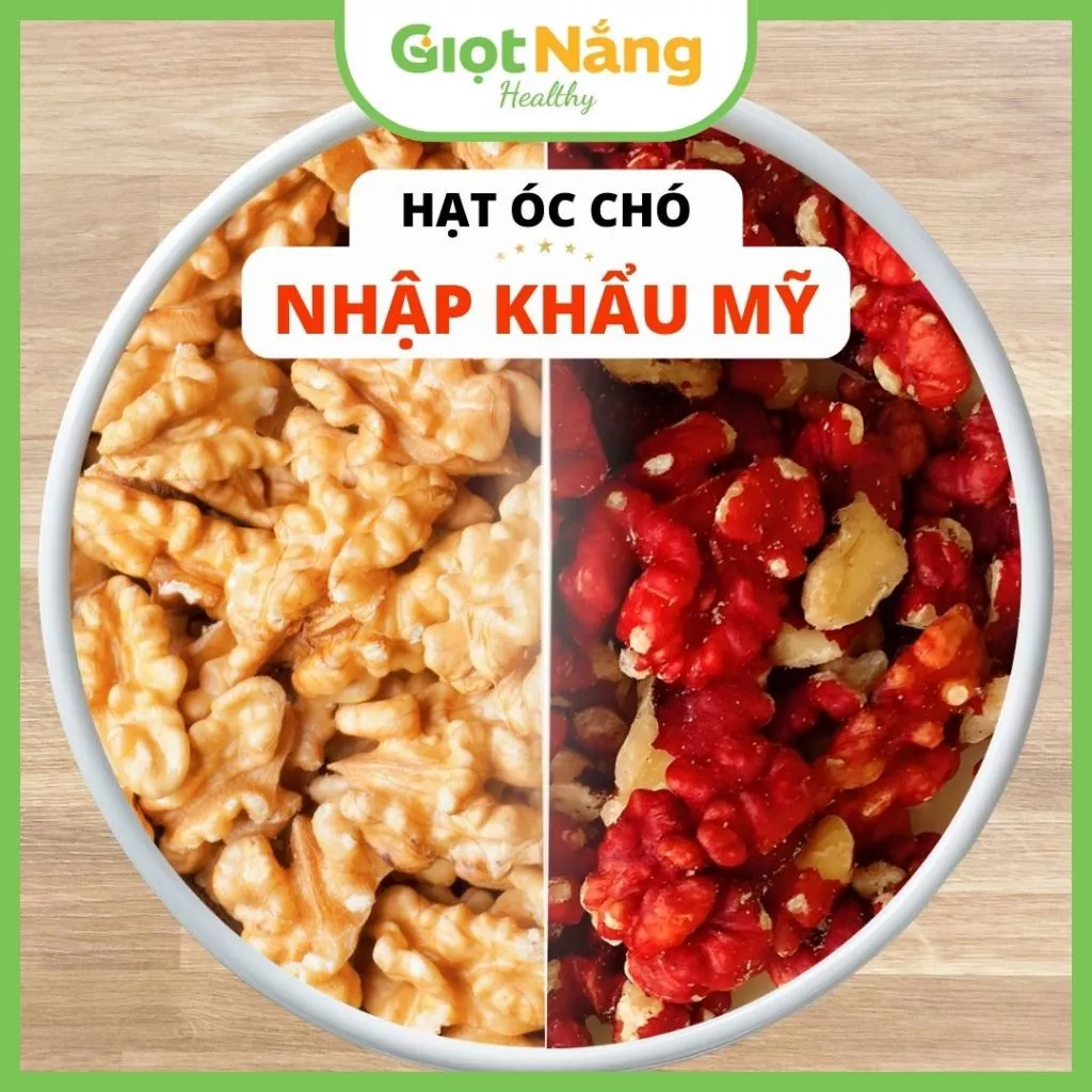 Hạt Óc Chó Vàng Đỏ Nhập Khẩu Sạch Lành Thực Phẩm Khô Nhu Yếu Phẩm từ Nông Sản Giọt Nắng Dịp Tết Trung Thu