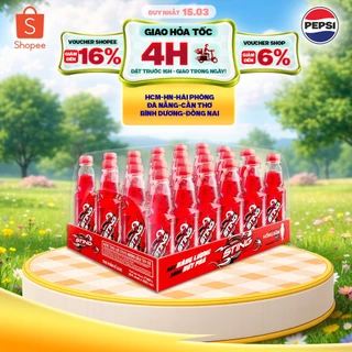 [Hỏa tốc] Thùng 24 Chai Nước Tăng Lực Sting Dâu (330ml/chai)