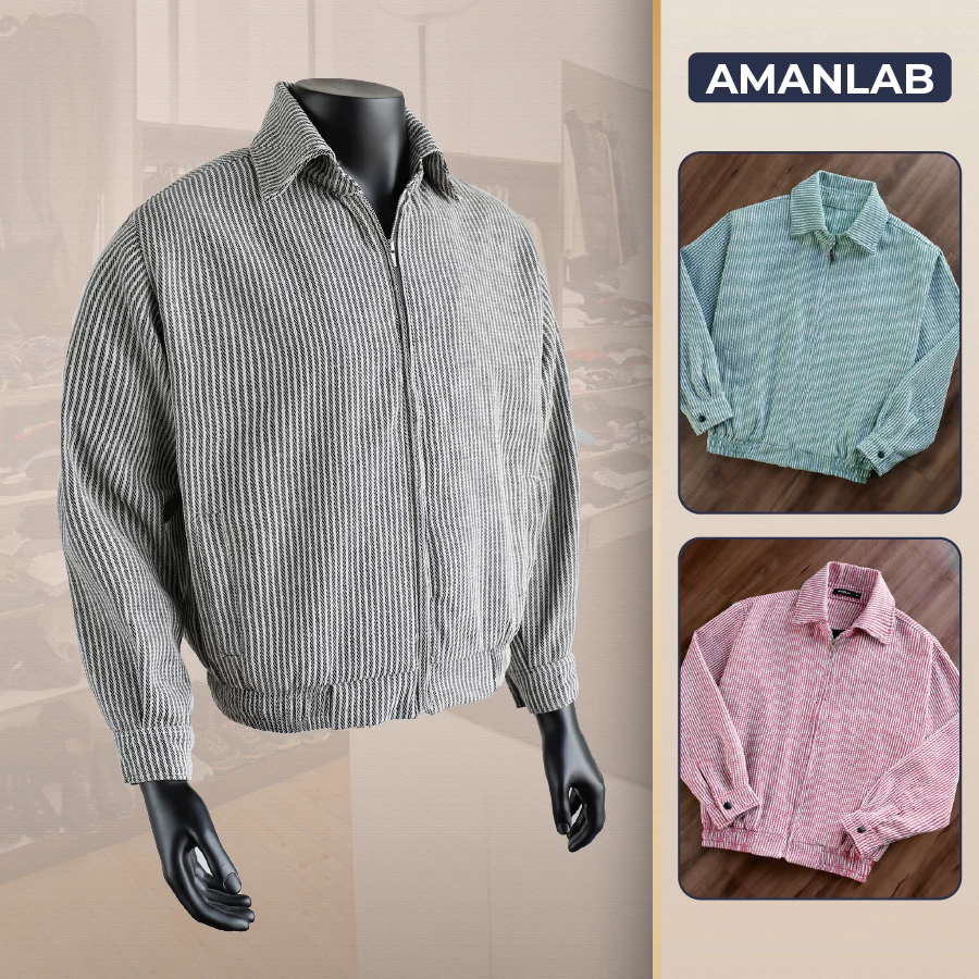[UPDATE MÀU MỚI] Áo khoác nam, nữ chất vải denim cao cấp, dày dặn dáng boxy, Zestline Jacket AMANLAB