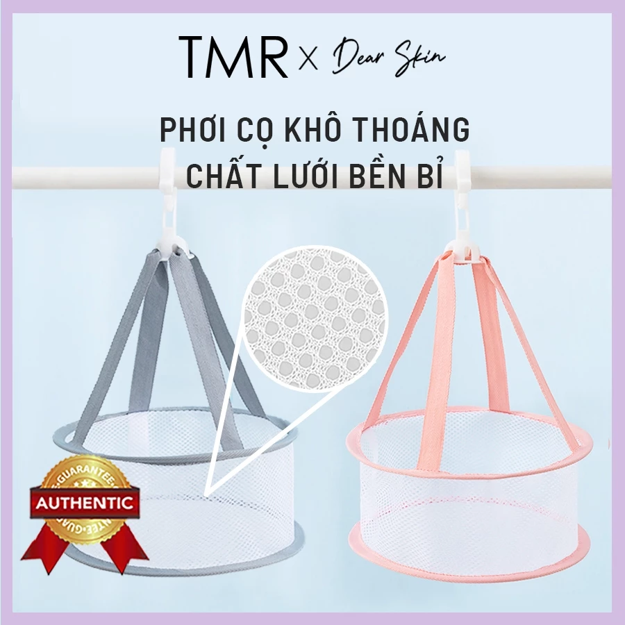 Giỏ Lưới Phơi Khô Cọ Trang Điểm TMR Đa Năng, Hình giỏ tiện lợi, Tránh rơi, Nhanh khô, Sạch sẽ và vệ sinh