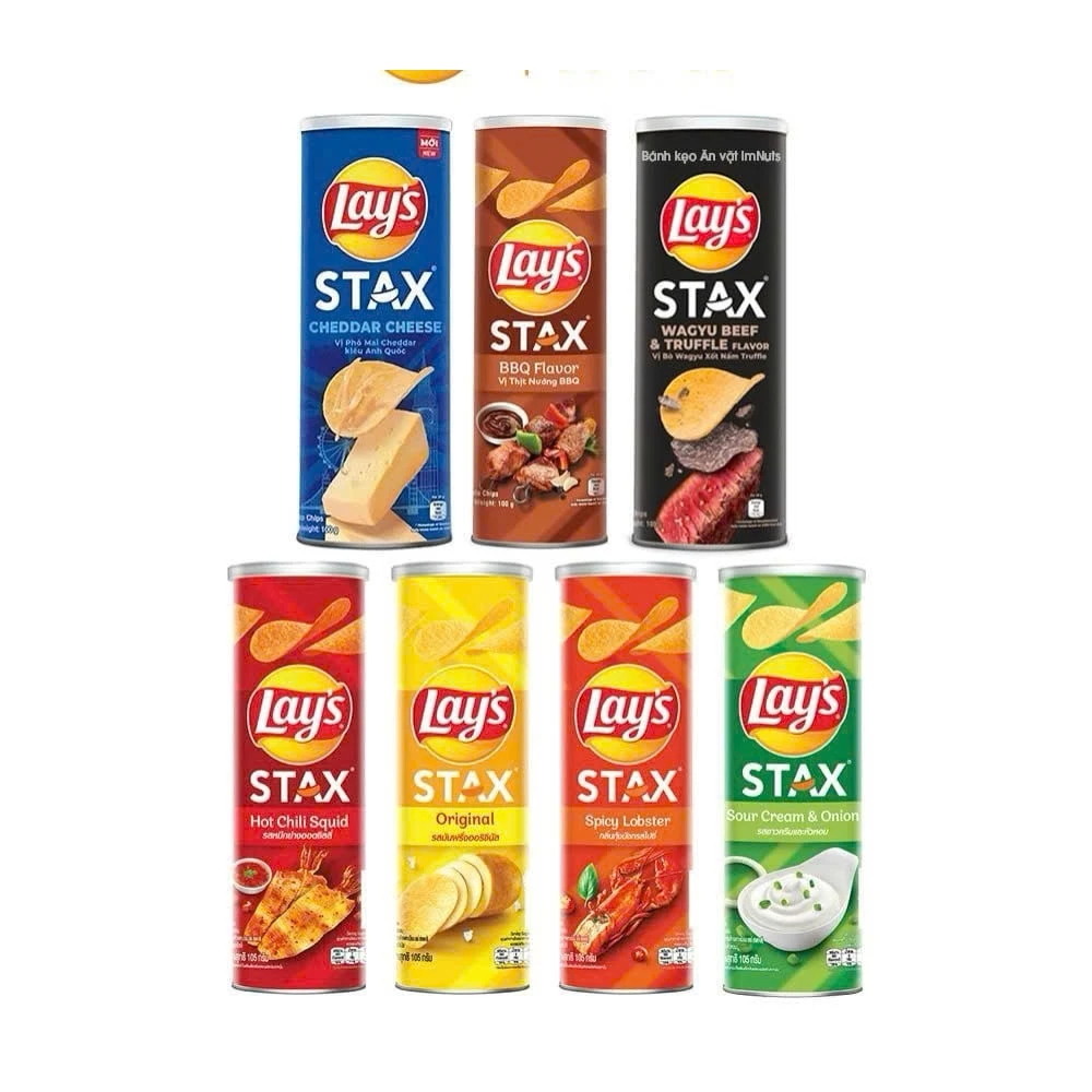 Khoai Tây Lay’s 90/100g Đủ Vị