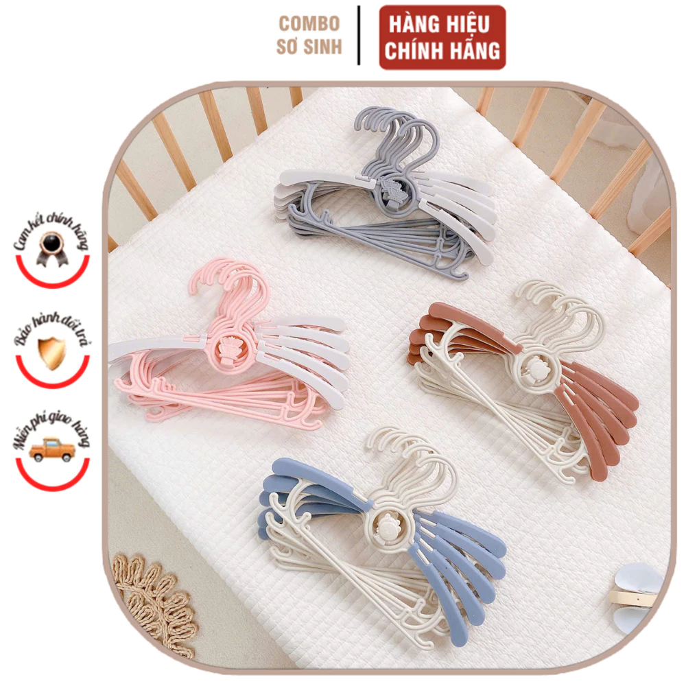 Set móc quần áo BabyHood cho bé  (set 5 móc)