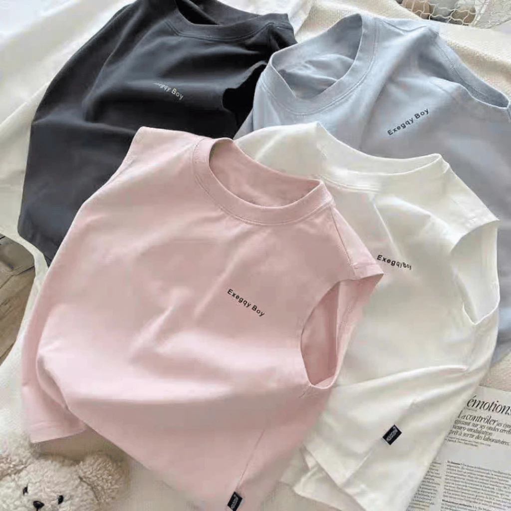 Áo thun sát nách chất cotton cá tính cho bé trai ELIOKIDS, áo thun TANKTOP mặc hè cho bé từ 7kg-32kg.