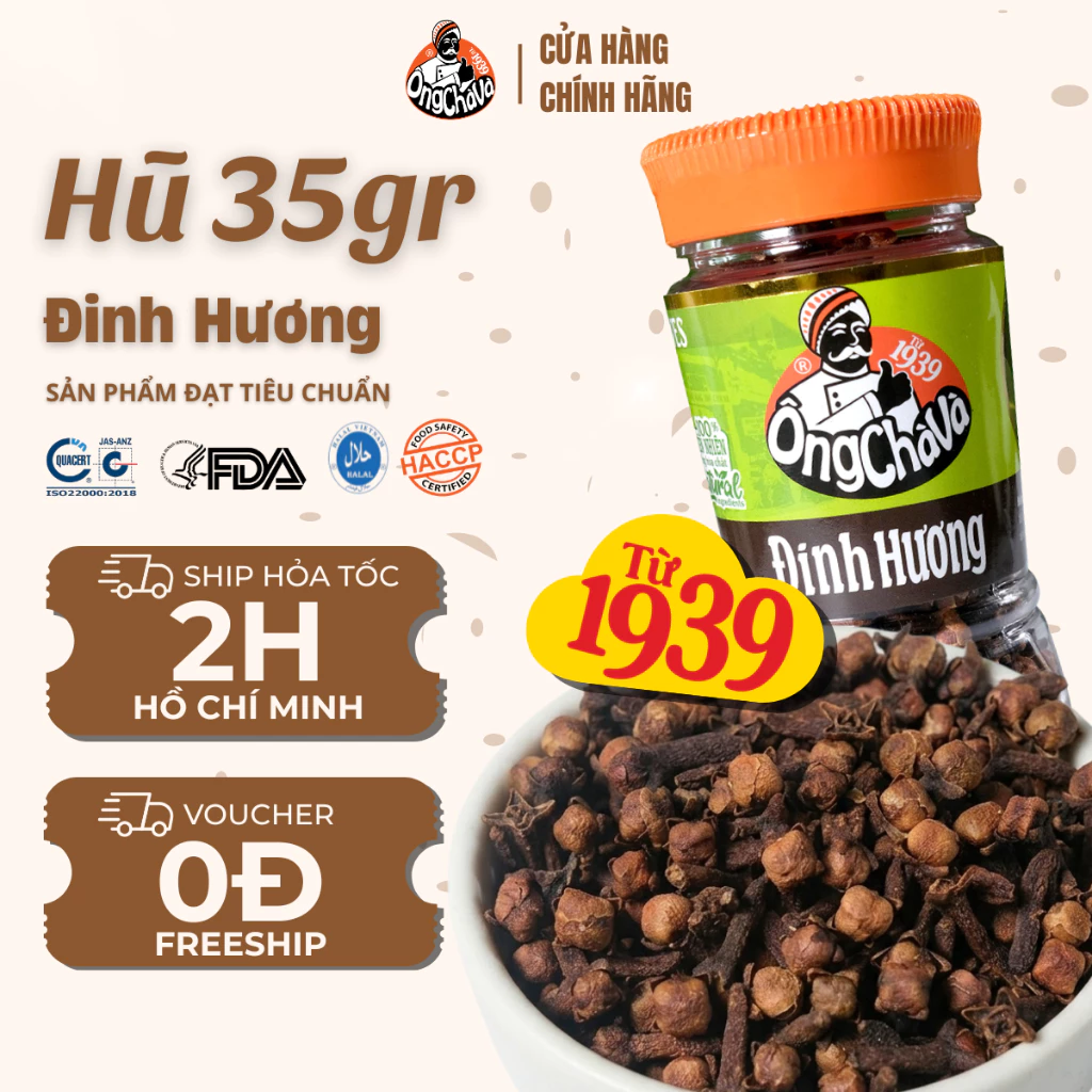 Đinh Hương thương hiệu Ông Chà Và 35gr - Hàng Chính Hãng