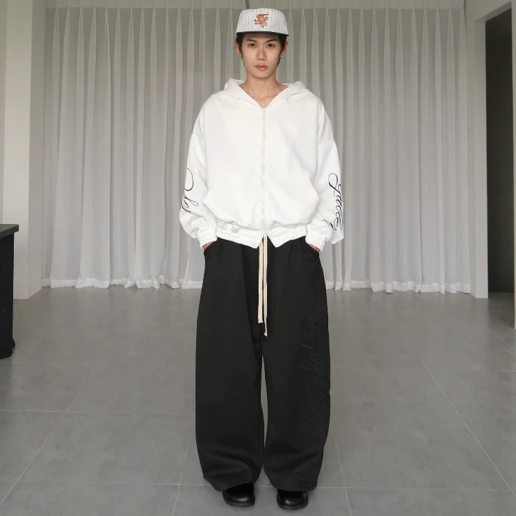 Áo Khoác Nỉ Boxy NSEVEN SEPTGALLERY Boxy Zip Jacket HDZ 490