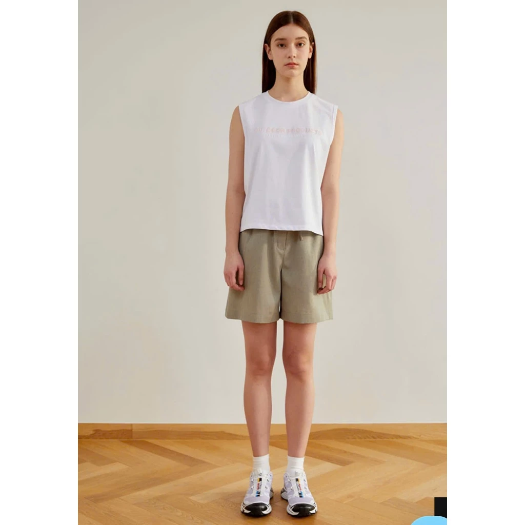 Áo ba lỗ kiểu dáng croptop Out-door dành cho nữ