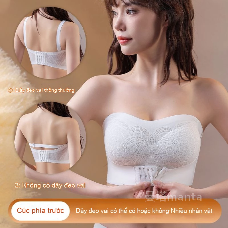 Áo Lót Không Dây Chuyên Dụng Mùa Hè - Nâng Ngực, Chống Trượt, Form Dáng Đẹp Tự Nhiên