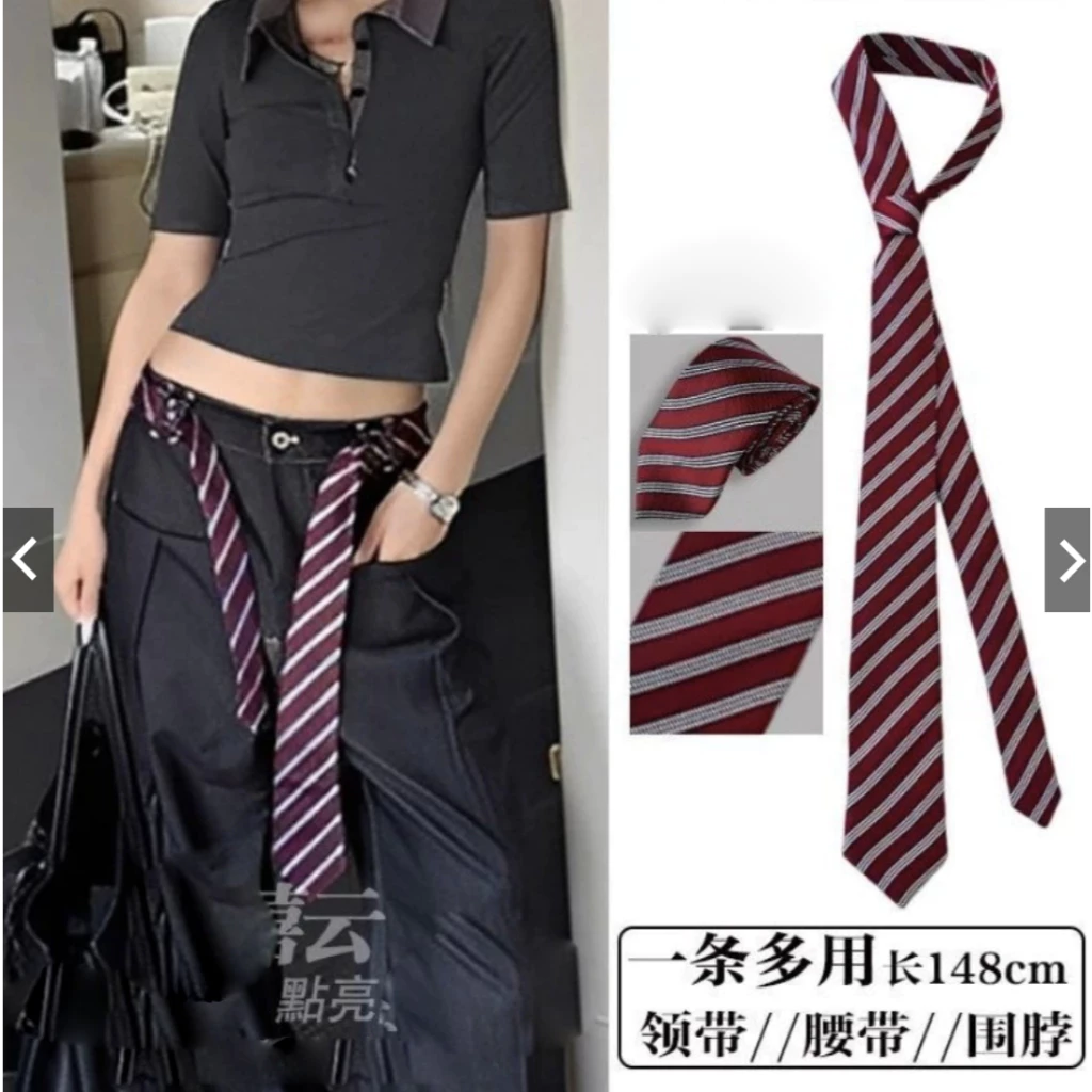 Thắt lưng khăn sọc cổ điển, thiết kế độc đáo cho cả nam nữ, linh hoạt như phụ kiện thời trang, làm cavat,thắt lưng