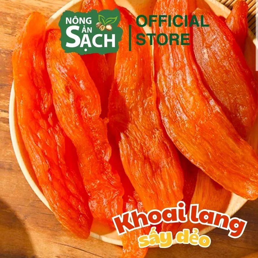 Khoai lang sấy dẻo không đường Nông Sản Sạch Việt Nam